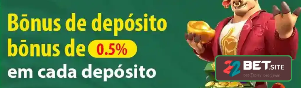 Promoções disponíveis no 22BET cassino